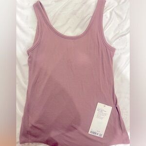 Lululemon HOLD TIGHT SCOOP NECK TANK SIZE 12